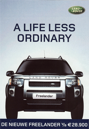 pay-offs voor Landrover